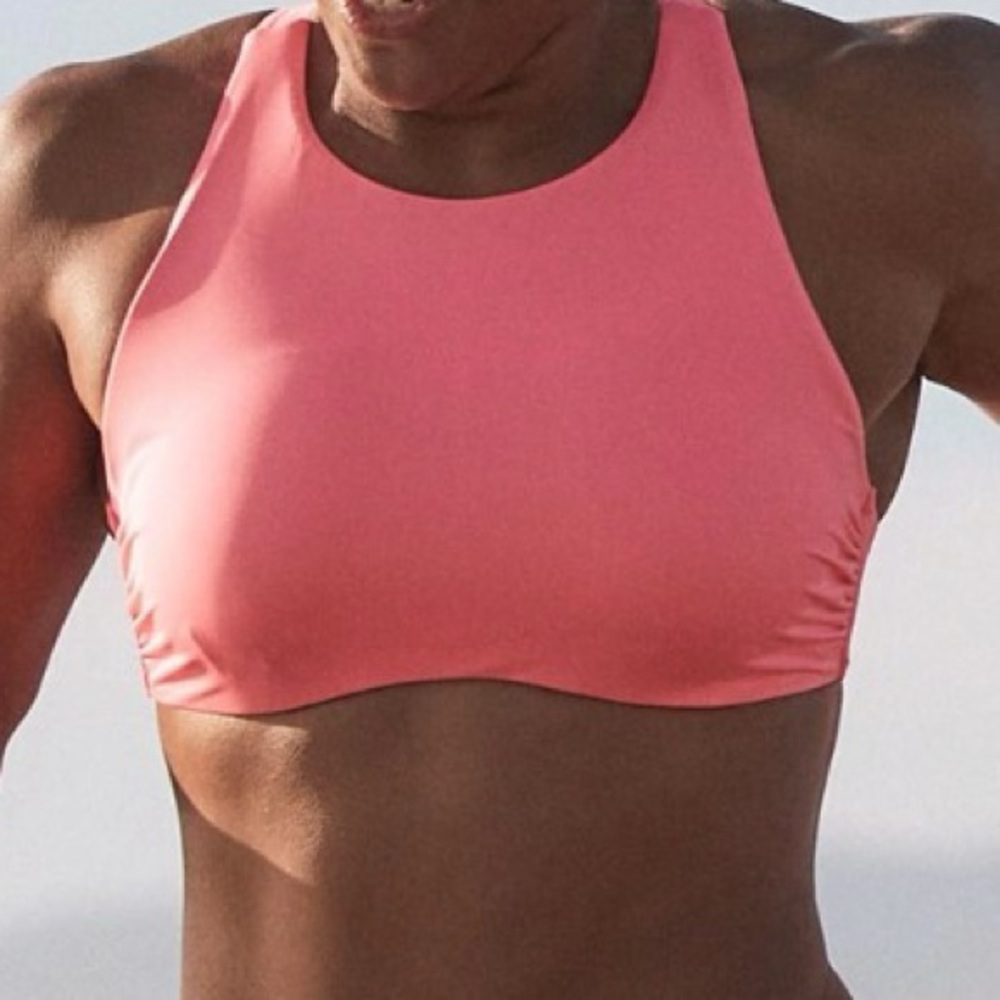 NWT Athleta Maldives High Neck Bikini top 36D/DD